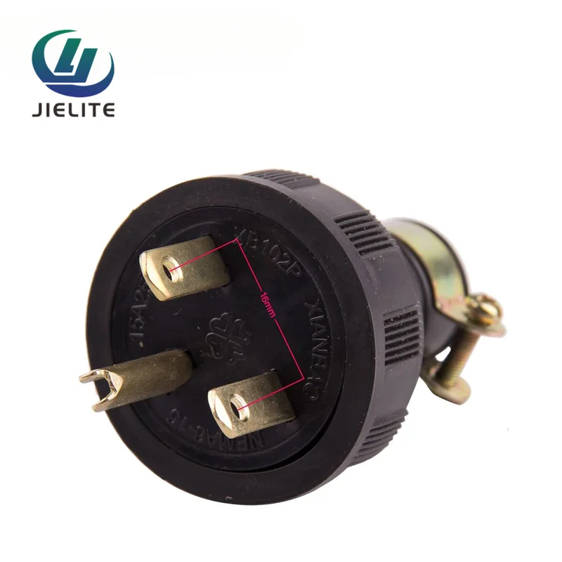 High Quality TG950 Gasolina Generator Japan USA Plug Adapter Power Plastic Connection Wall 3 Pin Plug