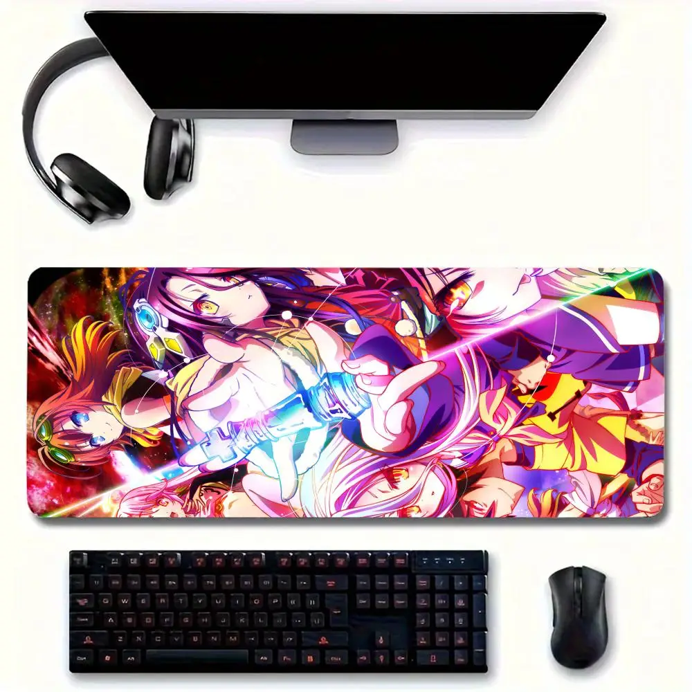 Anime Game No Lifes MINISO Mouse Pad Large Mouse pad for home office Waterproof desk pad Computer Mouse pad gaming Mouse pad