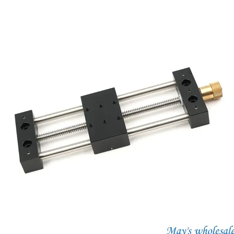 Mechanical Engineering Linear Stage Manual Sliding Travel Aluminum Mounting Positioning For Engineering Application 448A