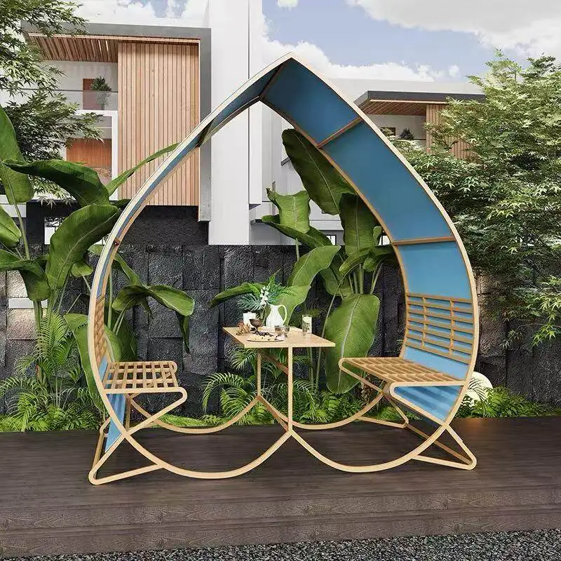 Shooting Swing Chair B & B Bar Restaurant Heart Bar Chair Attractions Cafe Leisure Seat