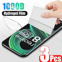 3PCS For Realme 8 7 7i 7 6s 6i 6 5 Pro GT Master Neo 5G Q2 Q3 Pro X2 X3 SuperZoom X7 X50 Pro XT Hydrogel Film Screen Protector