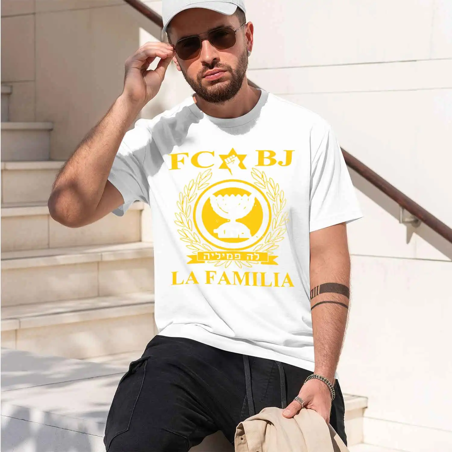 Beitar Jerusalem F.C. 2026 New Model Men’s Short-sleeve crewneck T-Shirt Classic Casual Multiple Colors and Sizes for Daily Wear