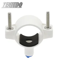 RO Water 40mm Drain Waste Water Pipe Clamp Saddle Valve Clips 1/4