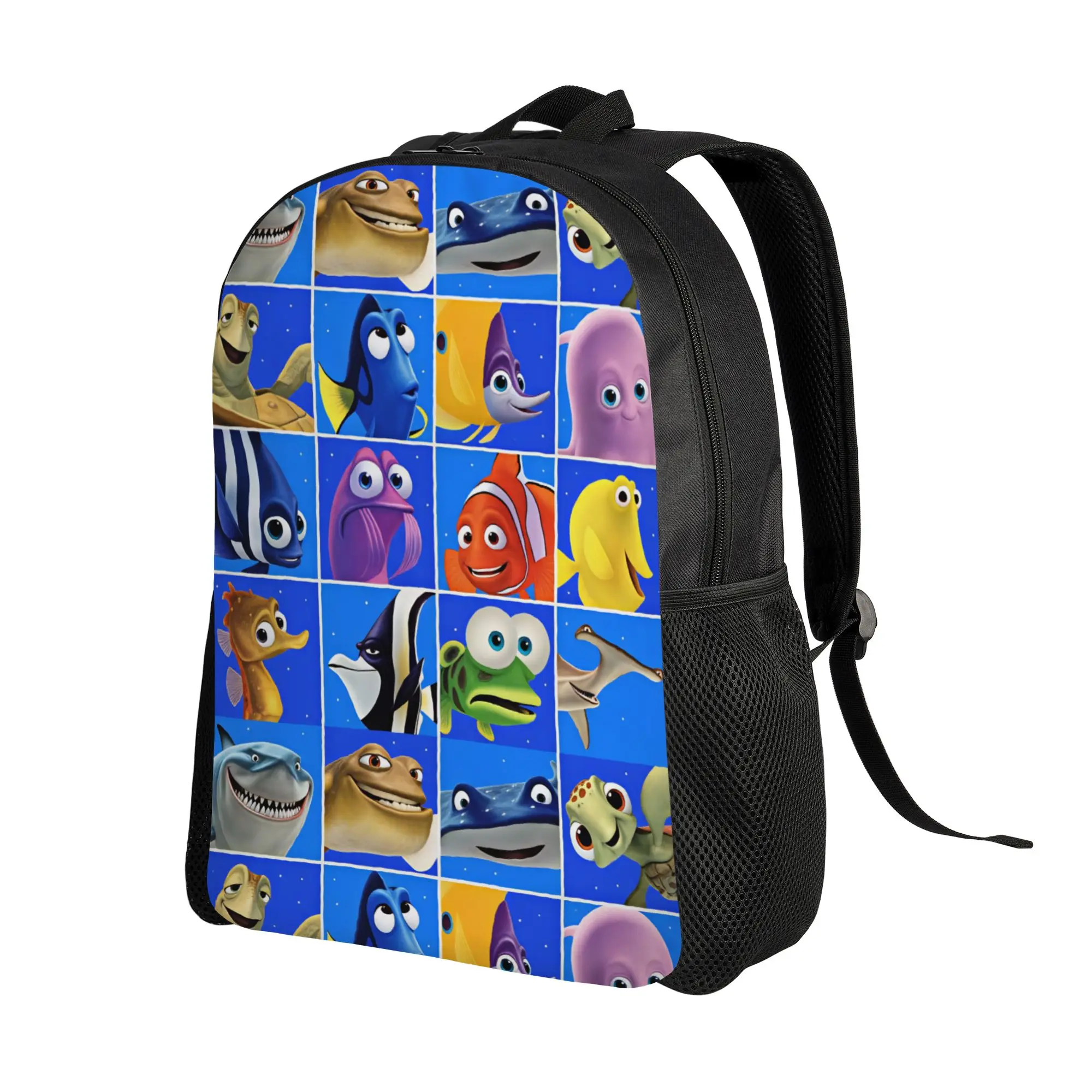 Finding Dorys Nemos Backpack Movie  Aesthetic Backpacks Women Men Outdoor Pattern High School Bags Design Rucksack