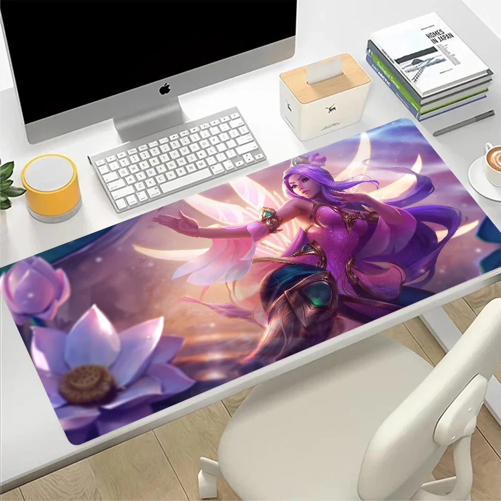 League of Legends Irelia Large Mouse Pad Gaming Mousepad PC Gamer Computer Office Mouse Mat XXL Laptop Keyboard Mat Desk Pad