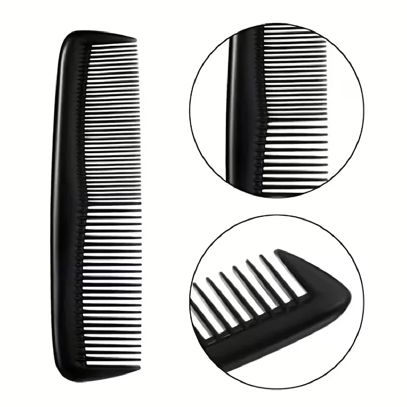 12Pcs Anti‑Static Pocket Hair Comb Professional Detangling Styling Comb Portable Travel Home Hairdressing Gift Set