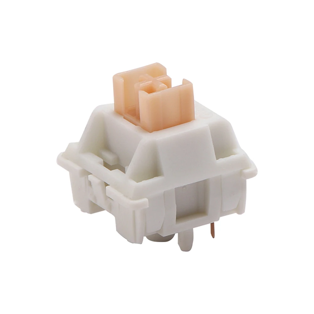 Outemu Yellow Cream Pro Switch 50g Tactile Silent Holy Panda Feeling 5 Pins Mechanical Keyboard Custom Game PC