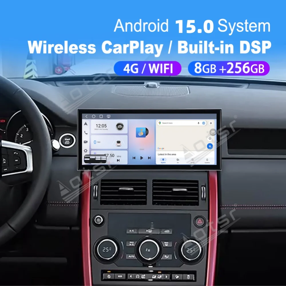 

15.8” Android Qualcomm Carplay Car Radio For Land Rover Discovery Sport 2016~2019 Car Autoradio Multimedia Player GPS Head Unit