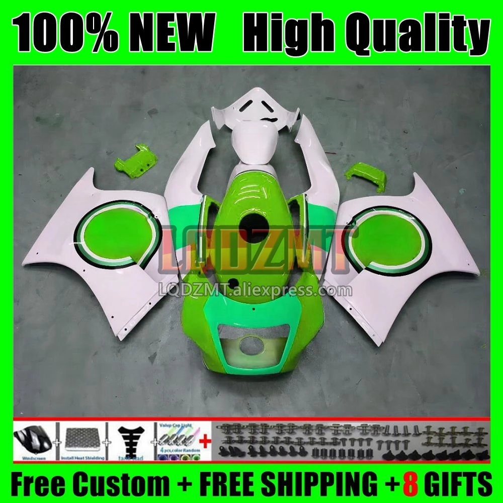 Body Kit For SUZUKI SAPC RGVT-250 RGV-250 Lucky green VJ23 97 98 10No.160 VJ 23 RGVT250 RGV250 RGV RGVT 250 CC 1997 1998 Fairing