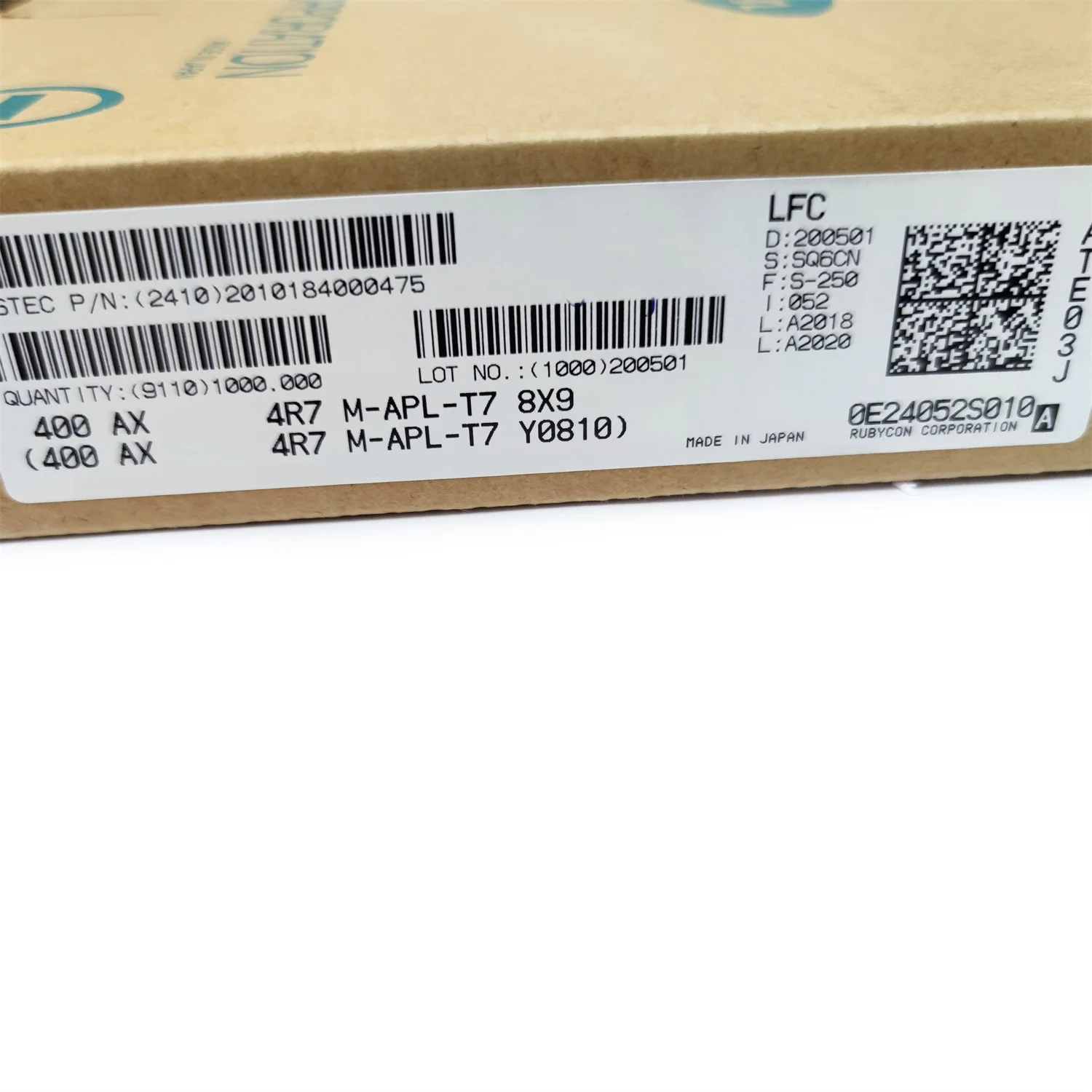 20 шт. 400V4.7UF AX 8X9/8X9-T7 400AX4R7MEFC8X9/400AX4R7MAPLT78X9 RUBYCON электролитические конденсаторы с длительным сроком службы и низким импедансом