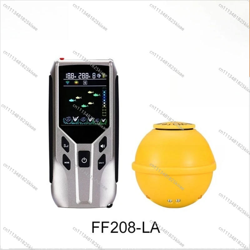 For Fish Finder FF208 Portable Depth Display Sonar Wireless Depth Finder Fish Finder Outdoor