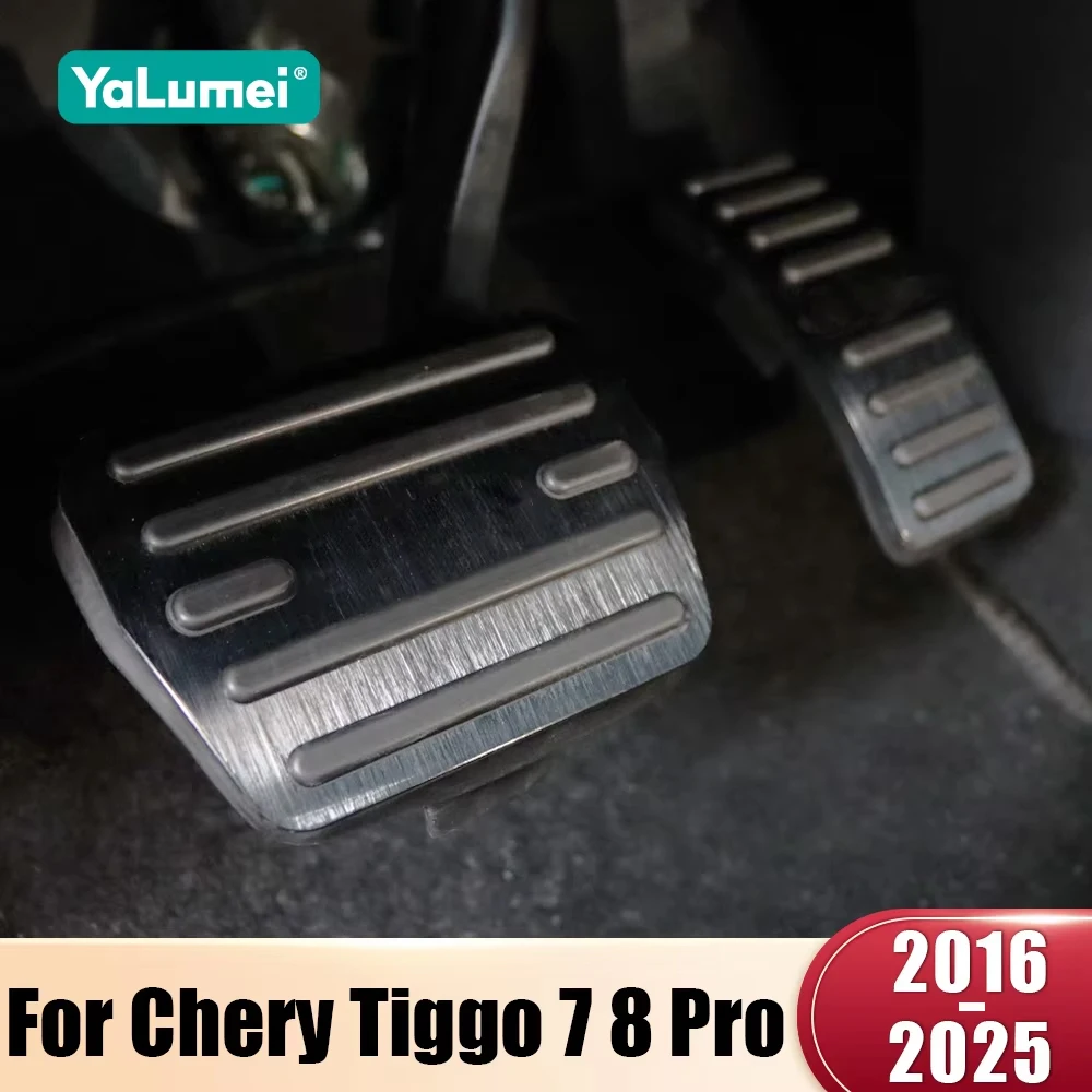 Für Chery Tiggo 7 8 Pro Plus Tiggo 2 3X4 5X Tiggo7 Tiggo 8 Max 2016-2021 2022 2023 2024 2025 Auto Kraftstoff Bremspedal Abdeckung Pads