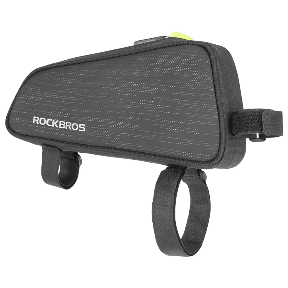 AliExpress ROCKBROS Ultralight Bike Front Tube Bag Portable Waterproof Reflective Large Capacity Cycling MTB Road Bicycle Accessories자전거 가방