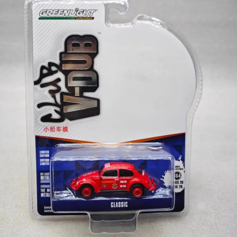 

Greenlight литой под давлением масштаб 1:64, классический пикап с двойной кабиной, сплав, имитация модели автомобиля, статическая коллекция, сувенирный подарок