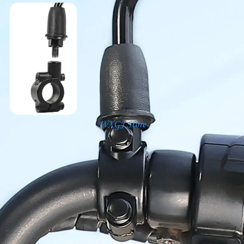 

37JE Wide Screen Motorcycle Mirror Quick Mounting Handlebar Side Mirror Adjustable