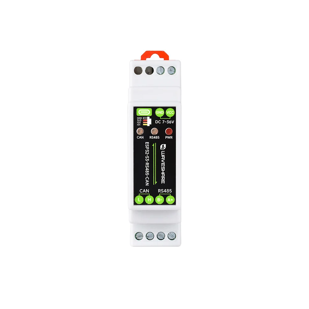 TopElec Industrial ESP32-S3 Control Board With RS485 And CAN Communication Interfaces Supports Wi-Fi / Bluetooth Built-in Multip