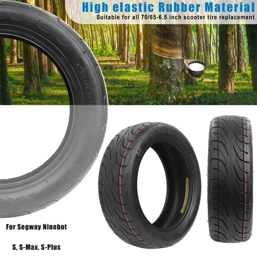 Für Ninebot Mini S Pro / S / S-Max / S-Plus Elektroroller 10x2.75-6.5 Schlauchloser Reifen 70/65-6.5 Selbstbalancierender Außenreifen Ersatzteile – Detail 5