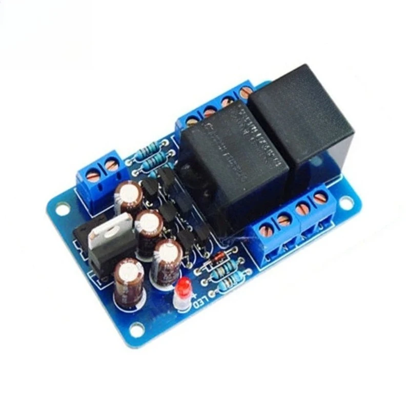 Speaker Protection Board Component Audio Amplifier DIY Boot Delay DC Protect DIY Kit for Stereo Amplifier Double Channel