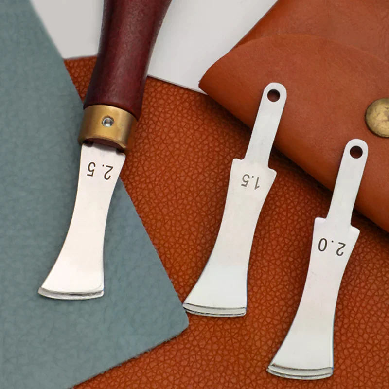 Leatherwork Edge Creaser - Strumenti per creare bordi in pelle,