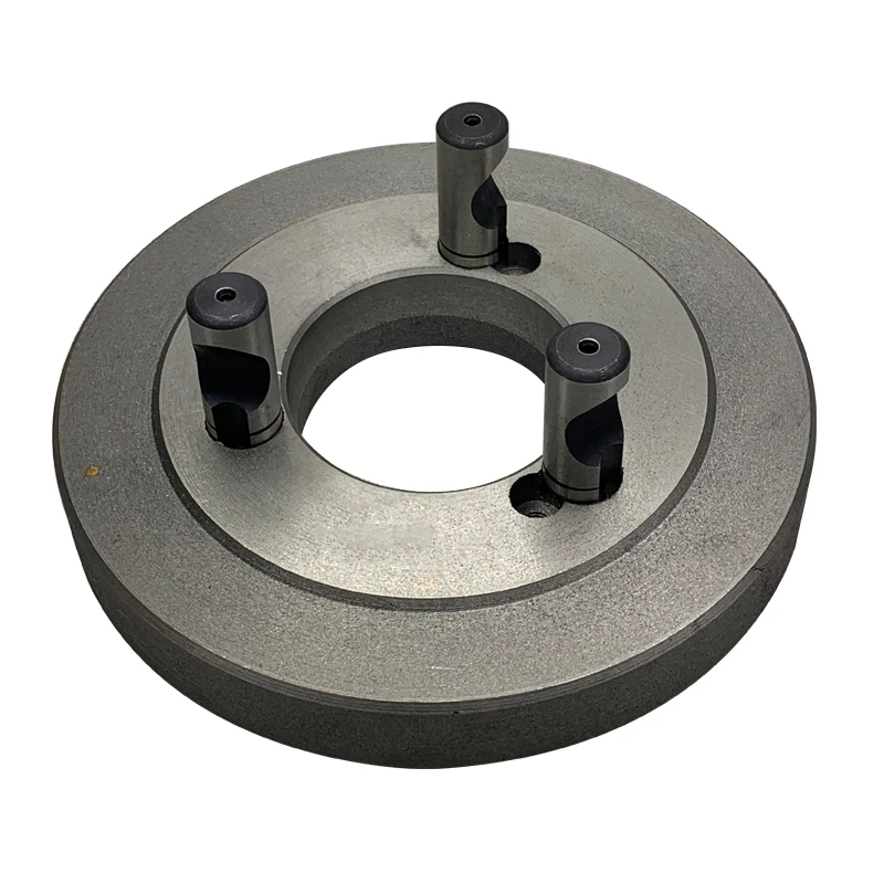 D Type D4-160 D4-200 Lathe Spindle Flange Chuck Connecting Plate Transition Plate Pull Rod Screw Three Jaw Chuck Connecting