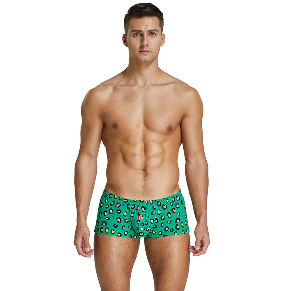 

New Men's Woven Underwear Fashionable Home Shorts Europe And America