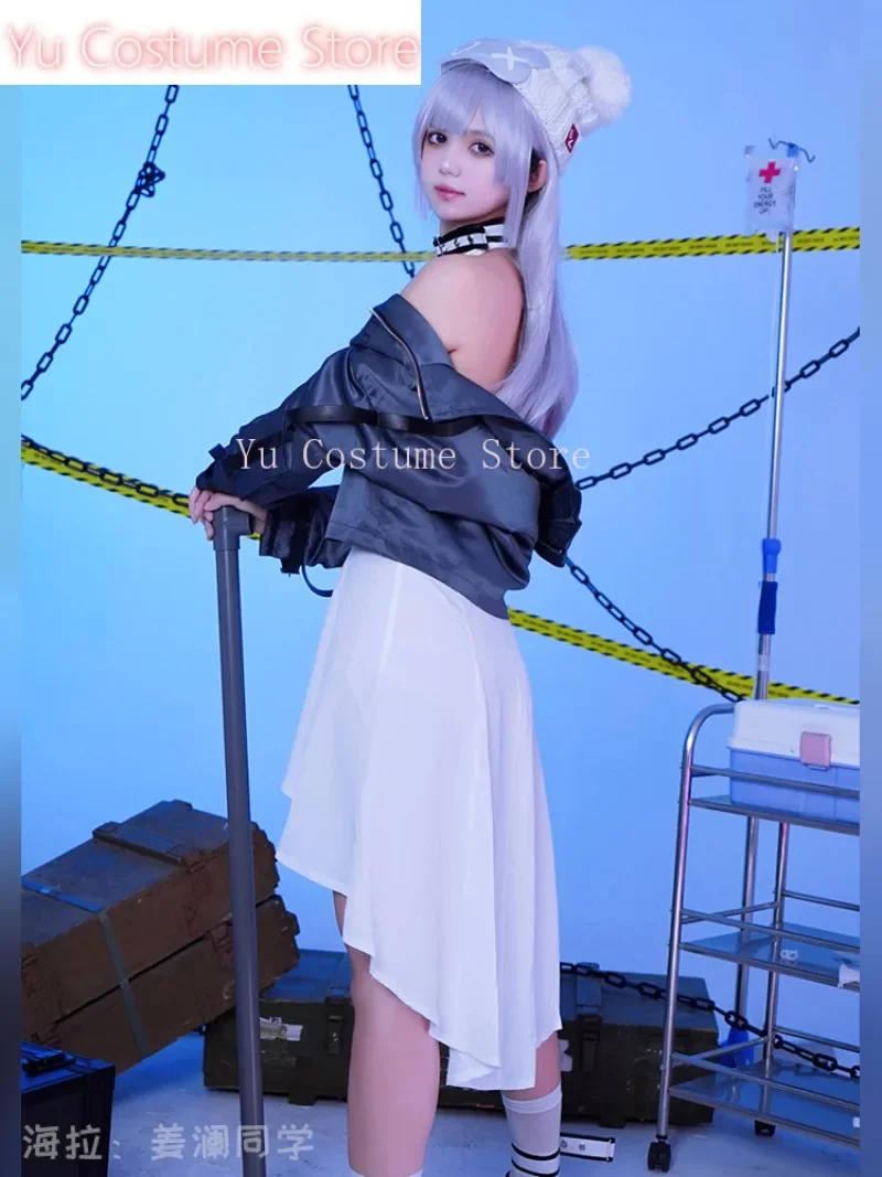 Nowhere Hella Daily Chiffon Suspenders Dress Cosplay Costume Cos Game Anime Party Uniform Hallowen Play Role Clothes