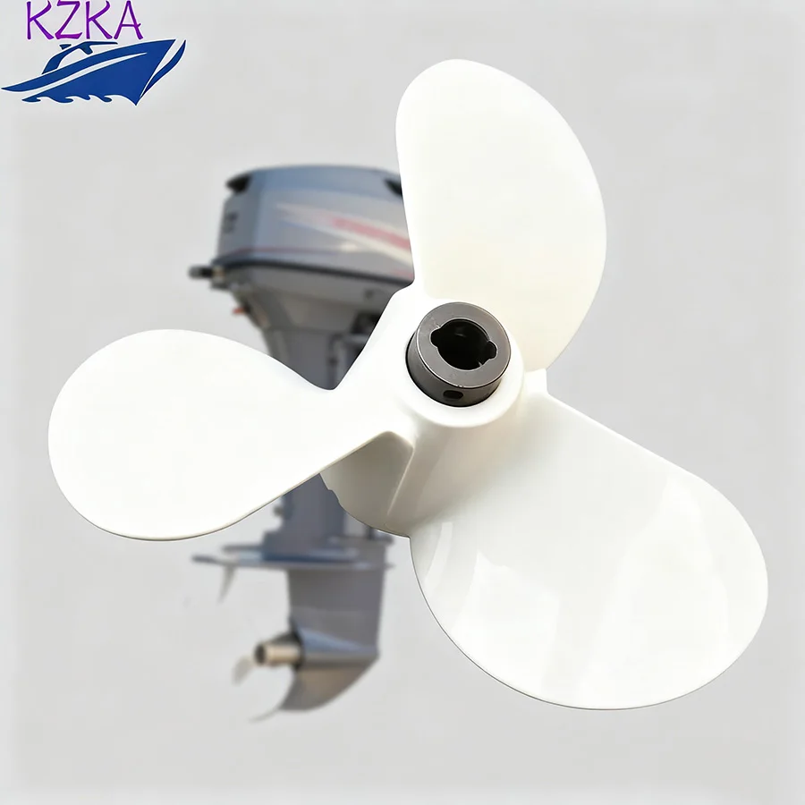 

676-45945-62-EL алюминиевый пропеллер 11 3/4X10 для подвесного двигателя Yamaha 40 л.с., 3 лопасти, шлицевой привод RH 676-45945-62 676-45945