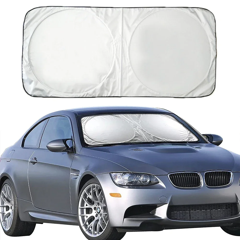 Car Sunshade, Sunscreen, Thermal Insulation, Sunshade Curtain, Front Windshield, Car Mounted Sunshade, Car Interior Cooling