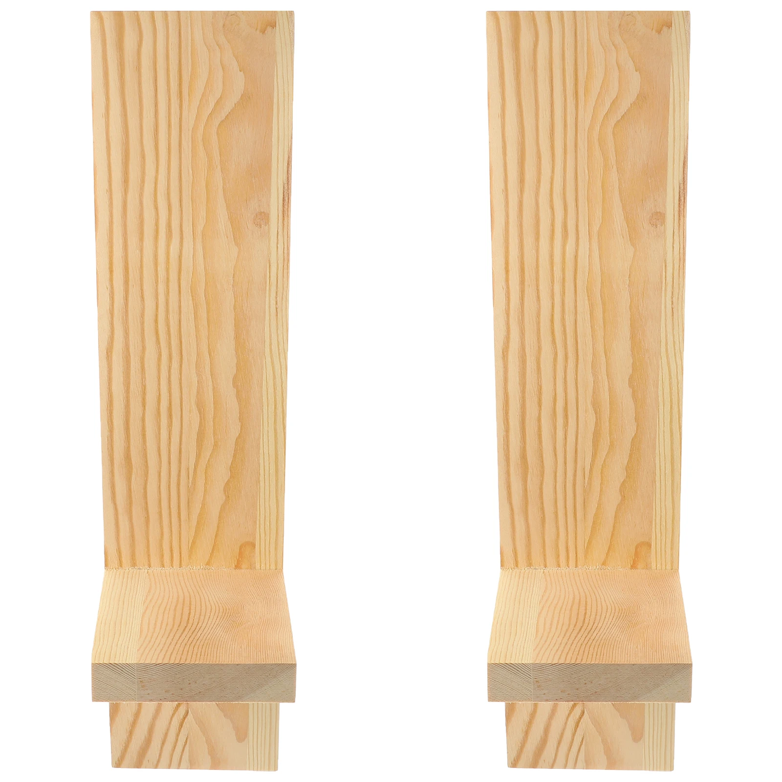 

Wooden Stick Wall-Mounted Holder Modern Decor Living Room Wall Sconces Wax Stand Sconces Elegant