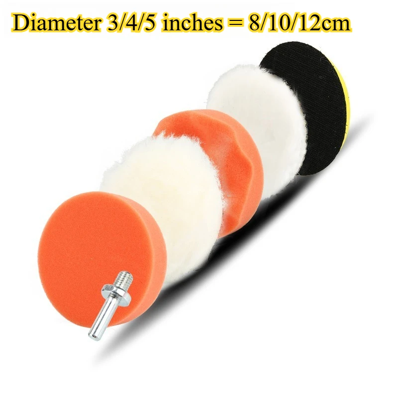 

Reusable Wool Polishing Pads for Surface Buffing Waxing and Scratch Removal Suitable for Vehicle Care and Daily Polishing Work