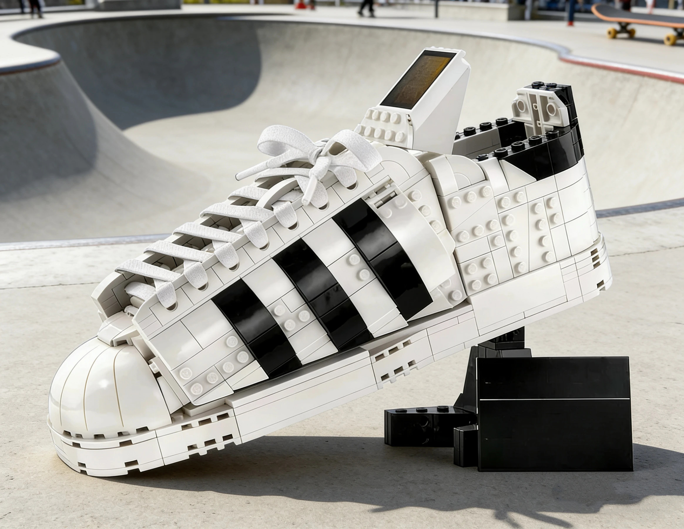 

НОВИНКА 2026: Конструктор MOC «Суперзвездные спортивные кроссовки» — модель из кирпичиков, игрушка для детей и взрослых, подарок на день рождения, Рождество, украшение для дома