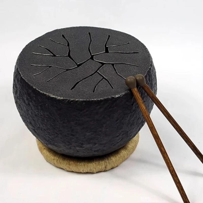 Meditation Tongue Drum Sound Healing Professional Tongue Drum Spiritual Relaxation Iron Drums Portable Percussion Instruments