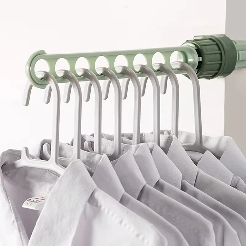 1/2PCS Travel Clothes Hanger Portable Window Frame Hanging Drying Rack For Indoor Wall Mounted Space Saving Clothes Hanger