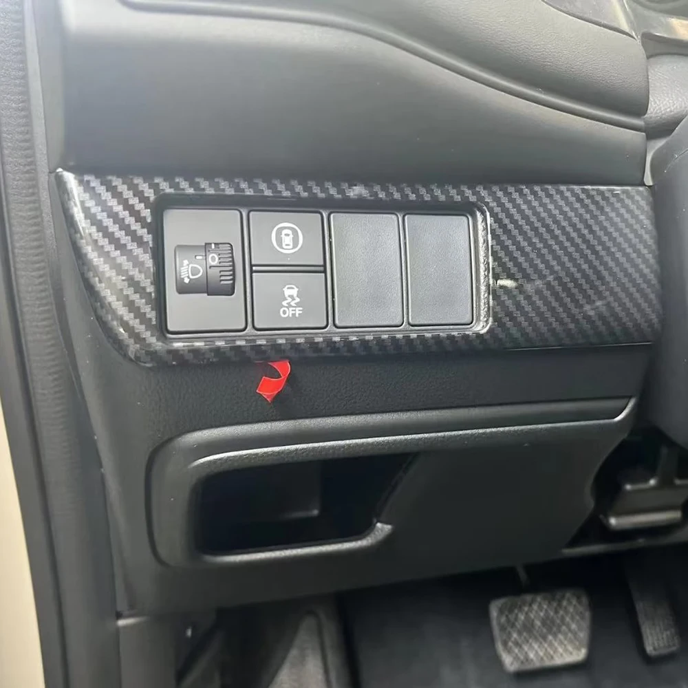 

Для Honda Vezel HR-V E:HEV 2021 2022 2023 автомобильные аксессуары настраиваемая панель переключателя крышка кнопки фары Накладка