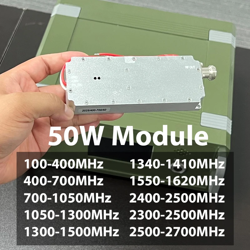 REB-HF-Modul 100–200 MHz 300–400 MHz 50 W Hochfrequenzgenerator Rauschgenerator HF-Leistungsverstärker REB-Sweep-Signalmodul