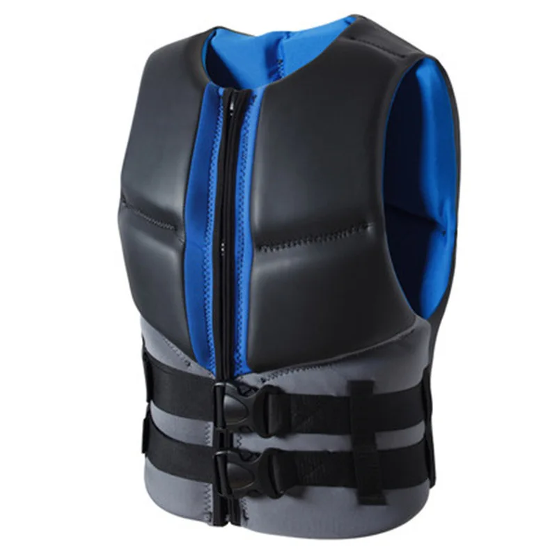 Neoprene Life Jacket Kayak Adults Life Vest Surf Vest Jet Ski Motorboats aft Rescue Boat Vest Swimming Fishing Drift Clothing