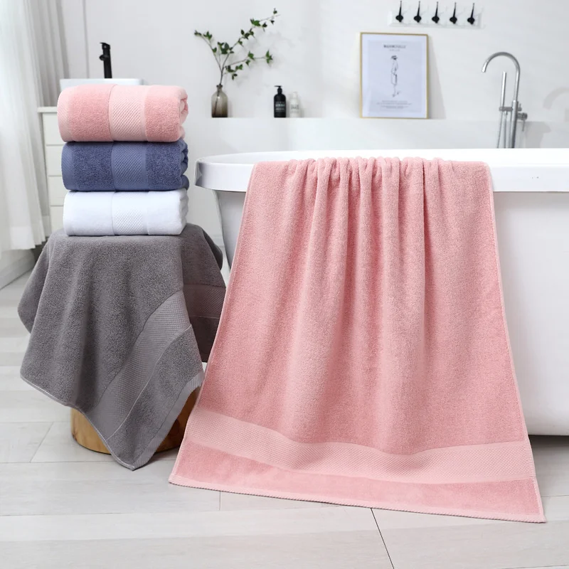 Double sided cotton towel bath towel all cotton set gift embroidery