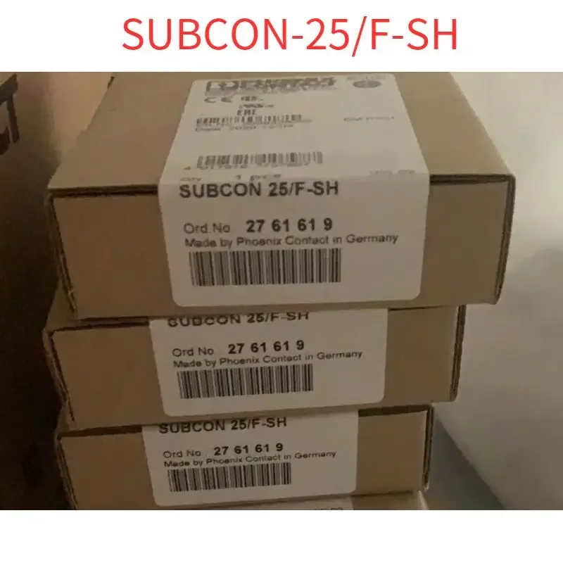 Brand New  Connector 25-pole 2761619 SUBCON-25/F-SH Second-hand test OK