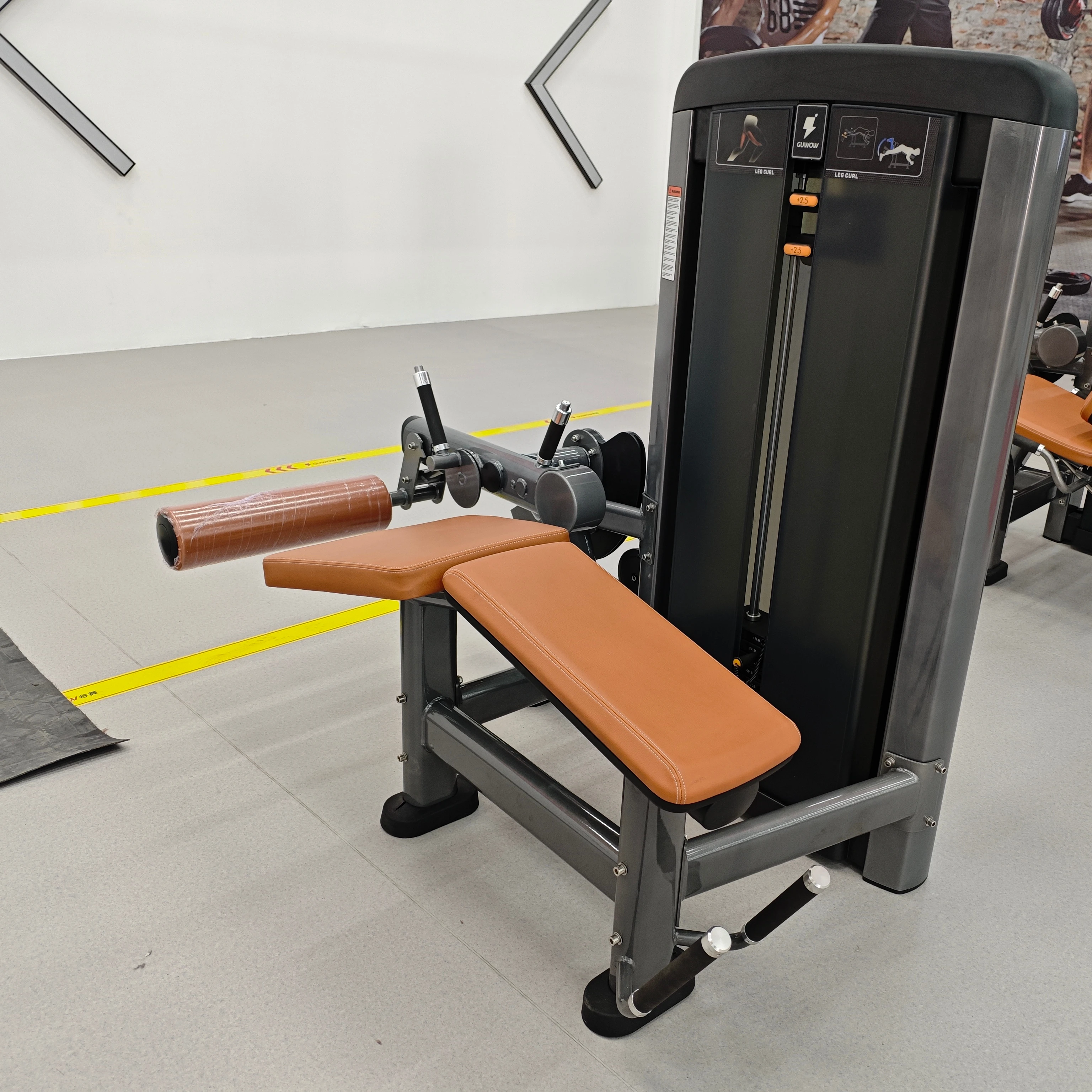

Commercial Gym Equipment OEM Seated Leg Extension Leg Curl Machine Steel Construction Pin Load Selection for Fitness Body