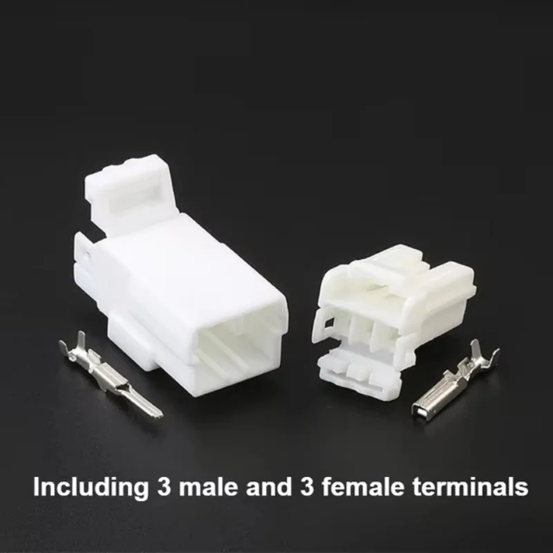 1-20 Sets 3 Pin DJ7033Y-1.8-11/21 Electrical Auto Female Male Connector Car Reading Light Harness Cable Socket 174928-2 174921-1