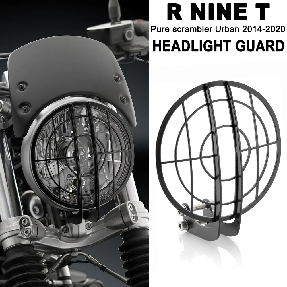 

Motorcycle Headlight Guard Protector Grille Grill Cover For BMW R NINE T NINET R9T R 9 T Racer Pure Urban scrambler 2014-2020