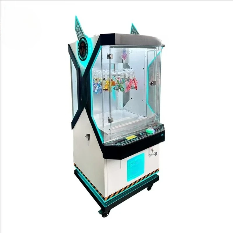 

Bear Teddy Claw Vending Machine Arcade Machine Coin Crane Game with Bill Receiver Coin Operation Doll Machine