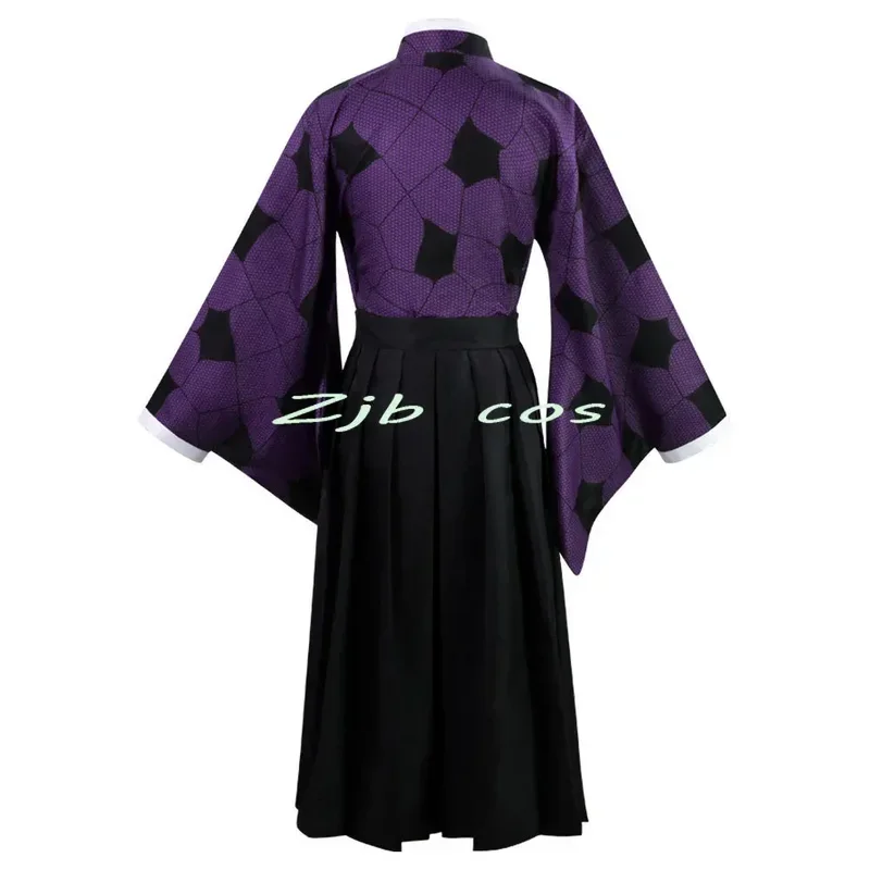 

RT01 Cosplay Anime Sword Ghost Kokushibo Costume Anime Cosplay Kimono For Halloween Comic Con Party Suit*Jk2