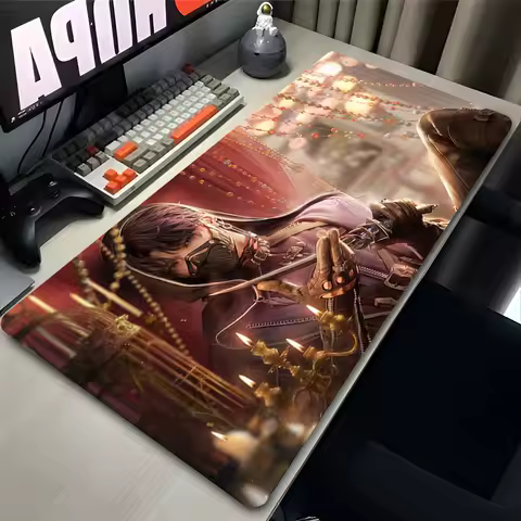 Mouse Pad PC Anime HD Print Gamer Rafayel Mousepad Love And D-deepspace Extended Desk Mat Laptop Gaming Accessories Keyboard Pad