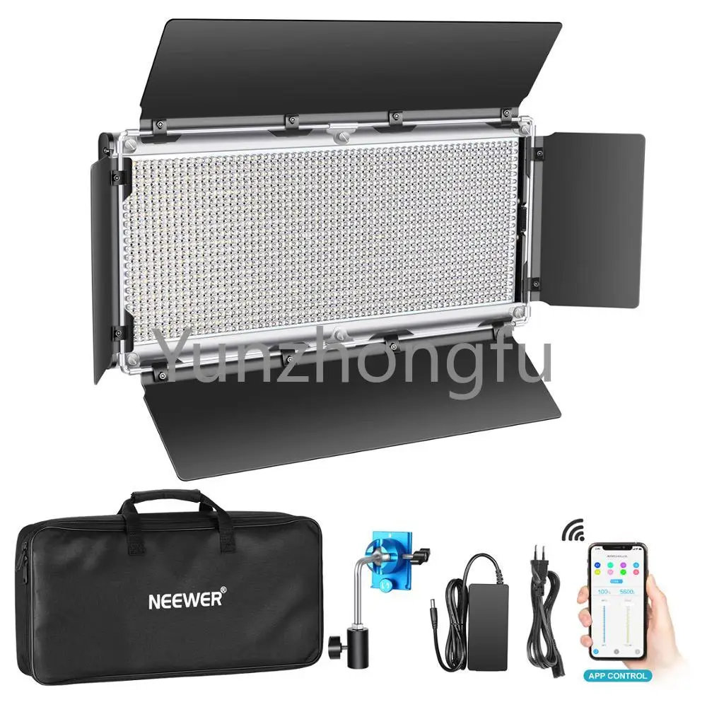 Lighting Kit 3200K-5600K Neewer 1320 LED Video Light With APP Intelligent Control System, Dimmable Bi-Color Photography