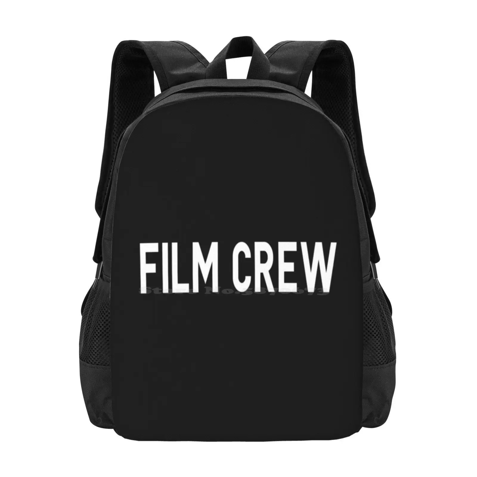 Film Crew Fashion Pattern Design Travel Laptop School Backpack Bag Film Crew Moviesetshirt Filmcrewshirt Filmcrewt