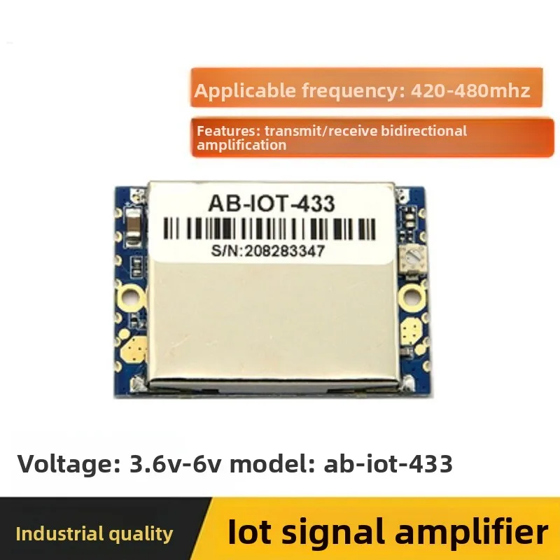 868-915MHz Bi-directional RF Power Amplifier Module, SMA Interface Transmit & Receive Signal Booster Accessories