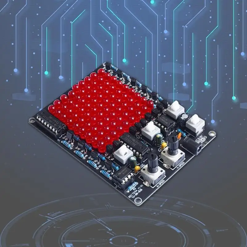 QXNF Creative Electronic Electronic LED Light Light Conjunto para projetos computação DIY