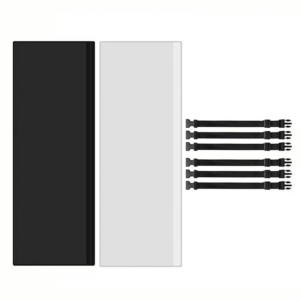 Outdoor Ac Hose Protection Cover Air Conditioner Hose Insulation Cover 2pcs Air Conditioning Exhaust Hose Covers with Straps