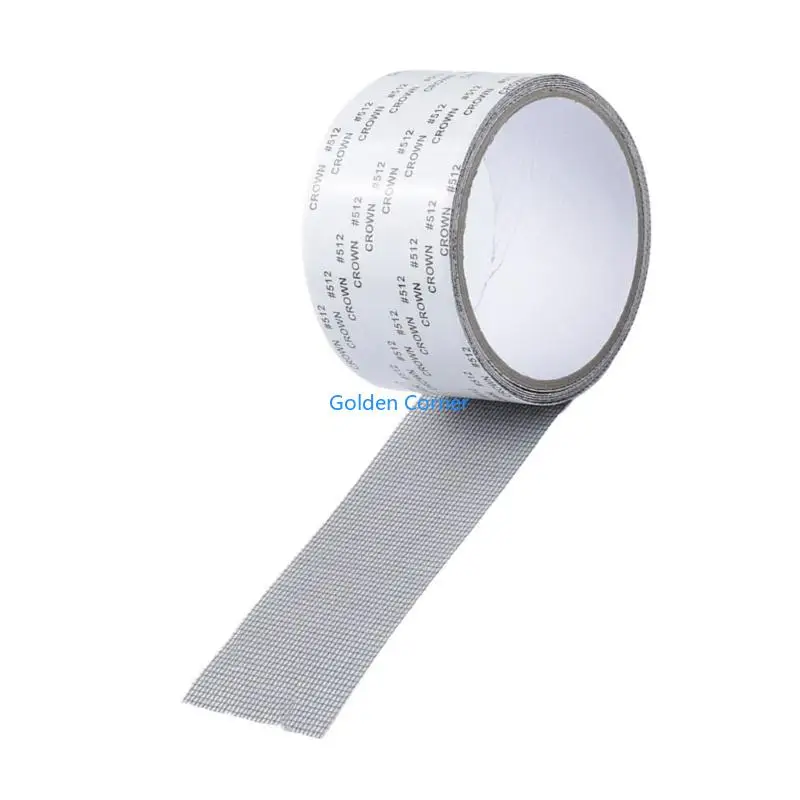 E15D Adhesive Net Mesh Repair Tape Anti Insect Fly Window Screen Repair Patches
